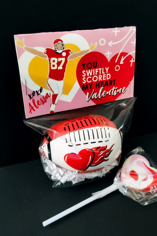 HOW TO: Swiftly Scored My Heart Travis Kelce Inspired Valentines
