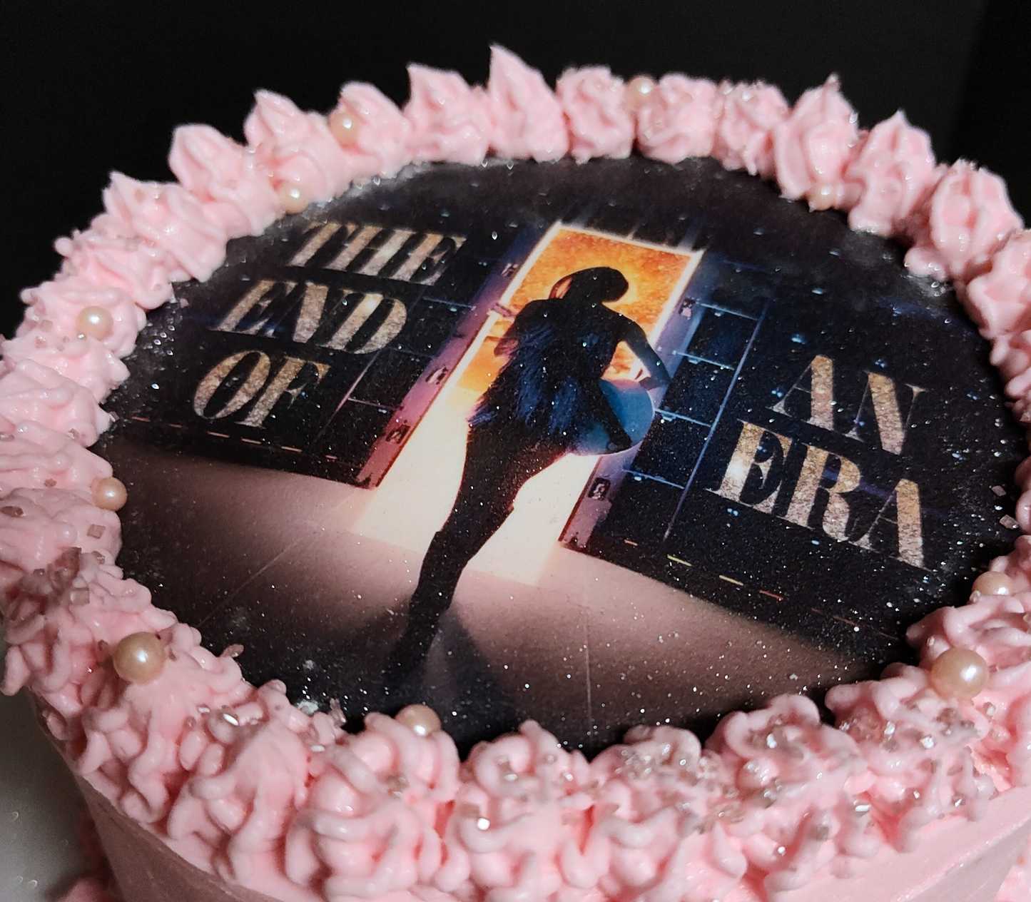 Edible End of an Era Topper Sugar Sheet | for a Swiftie Watch Party