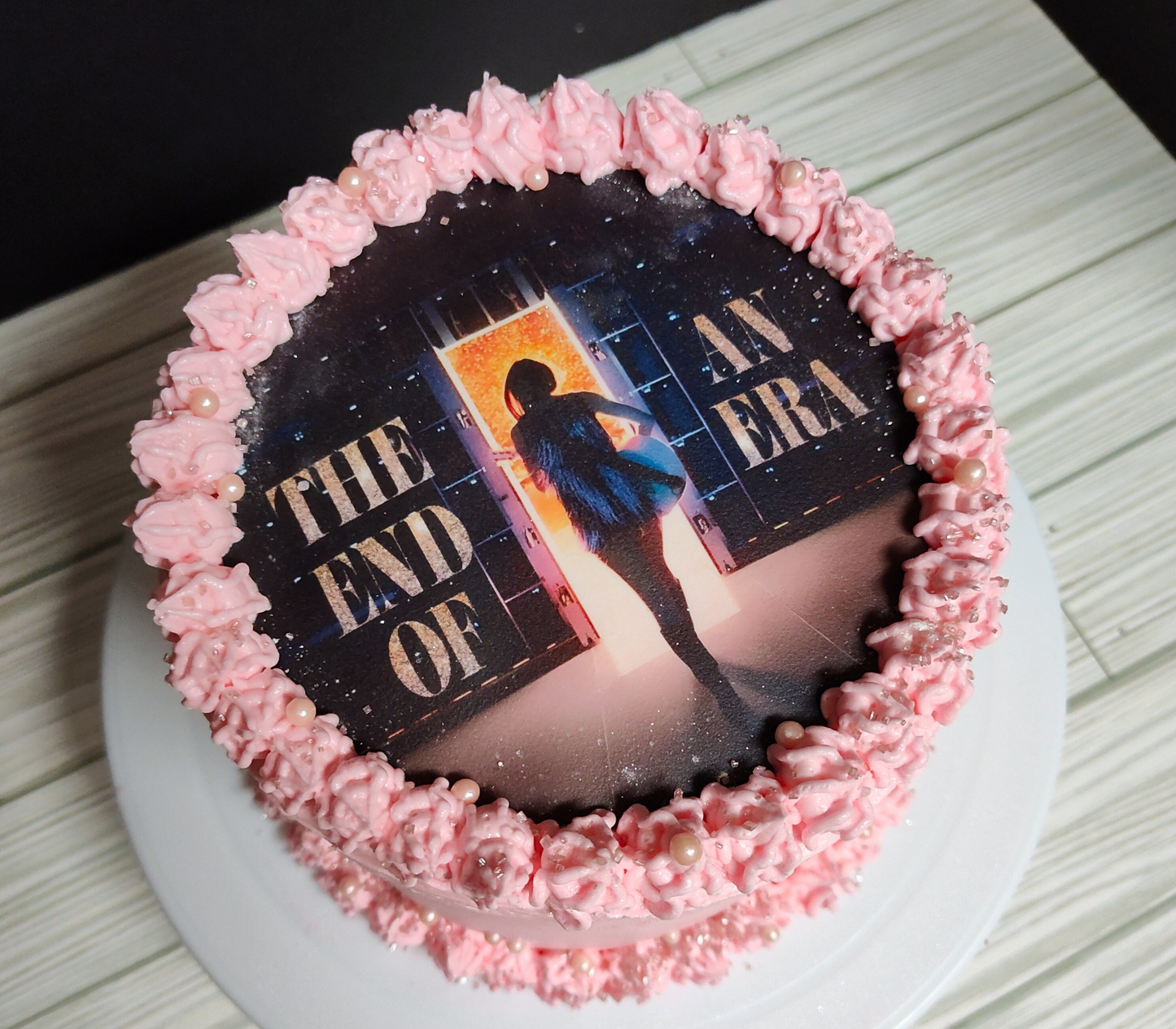 Edible End of an Era Topper Sugar Sheet | for a Swiftie Watch Party