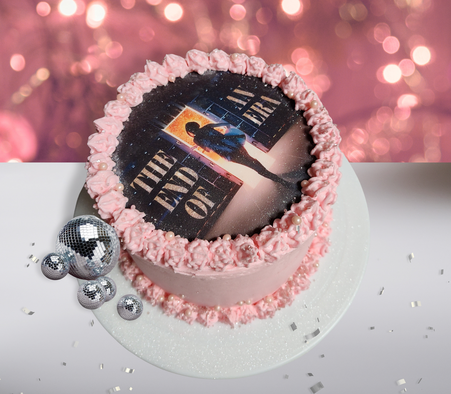 Edible End of an Era Topper Sugar Sheet | for a Swiftie Watch Party