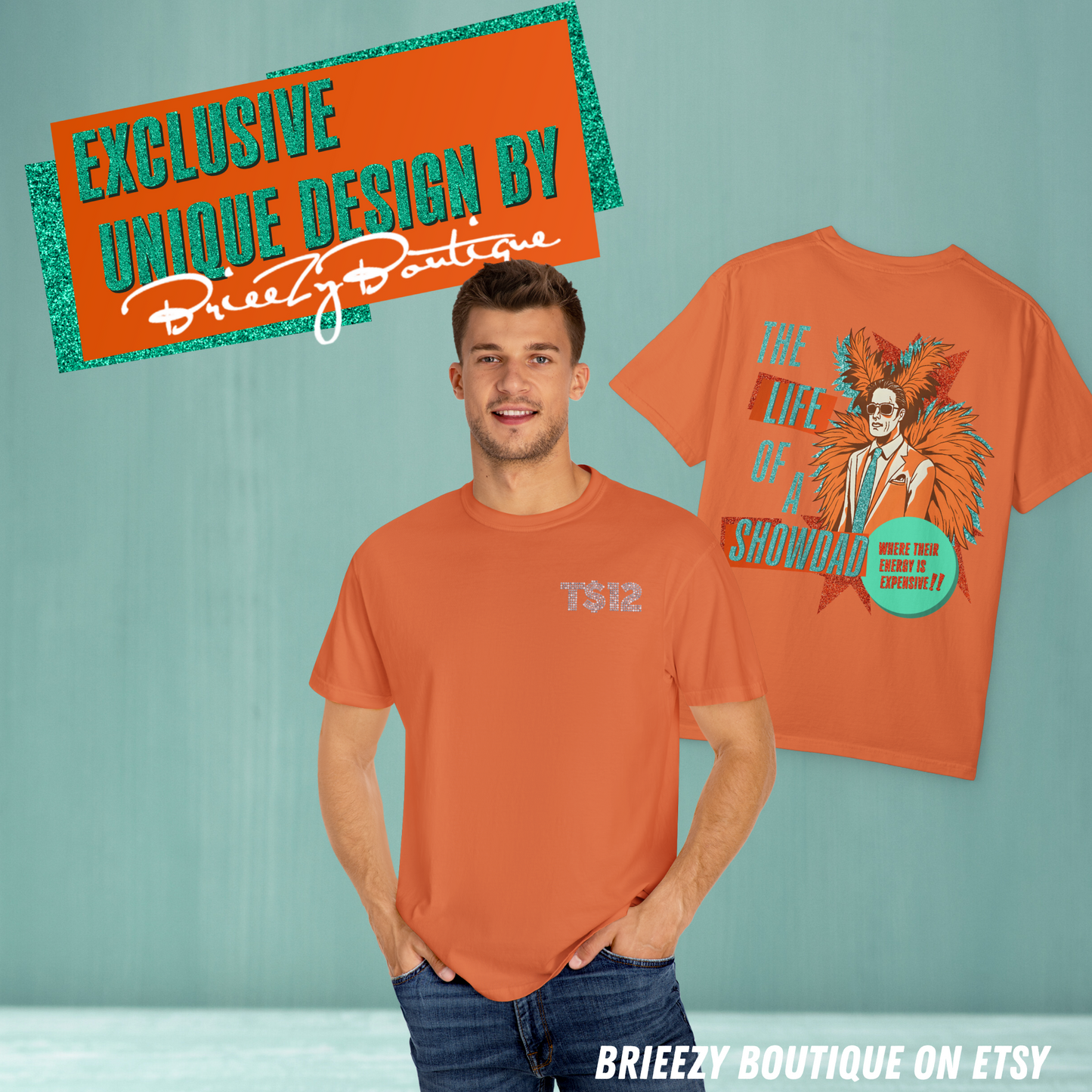 Life of a Showdad T-Shirt for Men - Life of a Shirt for Dad, Dad Showgirl Tshirt, Showgirl Era