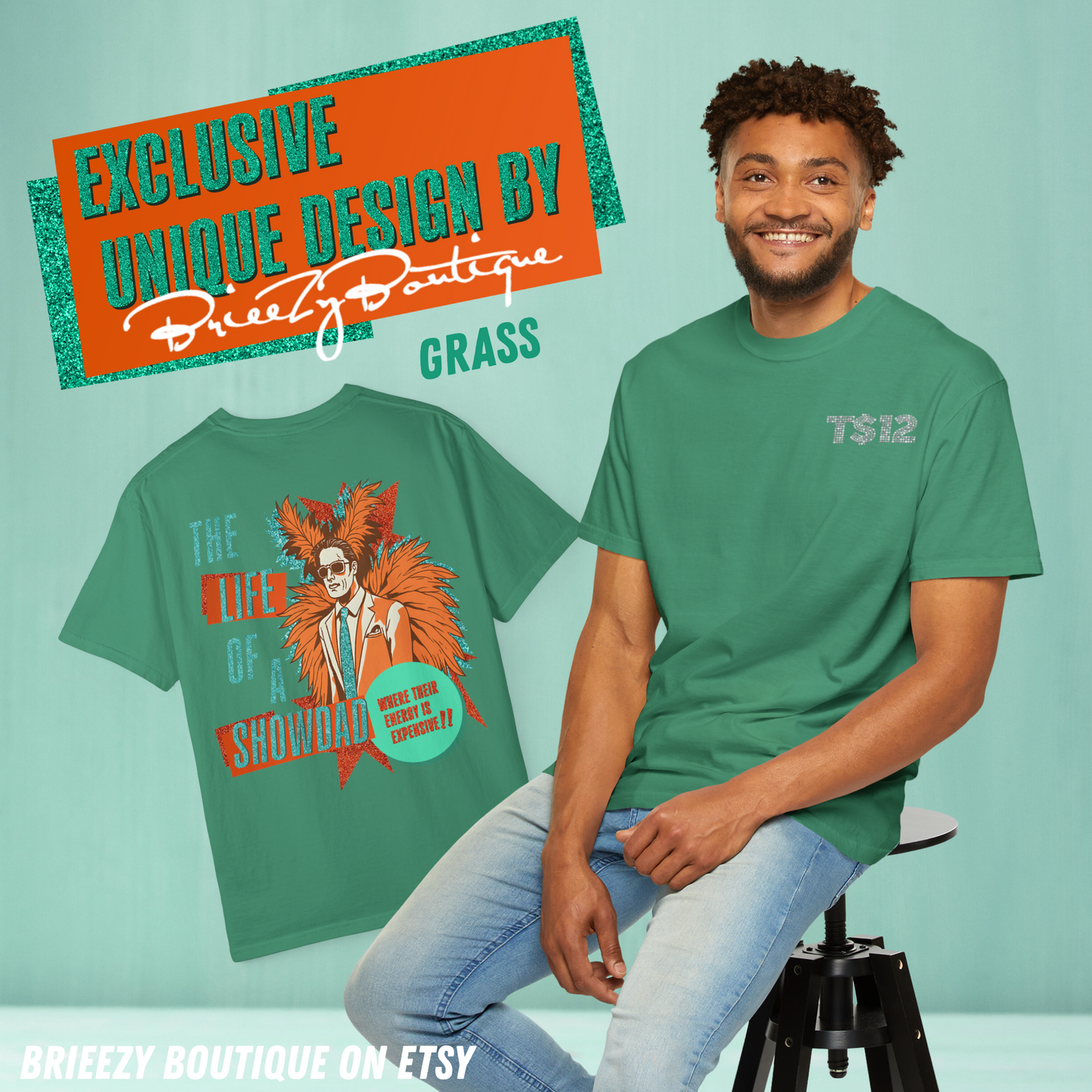 Life of a Showdad T-Shirt for Men - Life of a Shirt for Dad, Dad Showgirl Tshirt, Showgirl Era