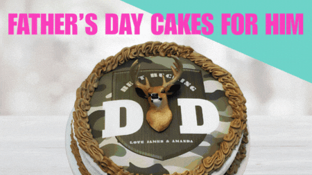 Father's Day Edible Cake Toppers & Matching Gift Ideas