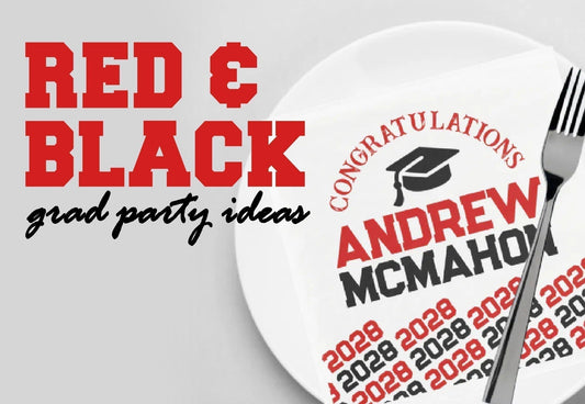 Red and Black Graduation Party Planning: Ideas, Decorations & Details