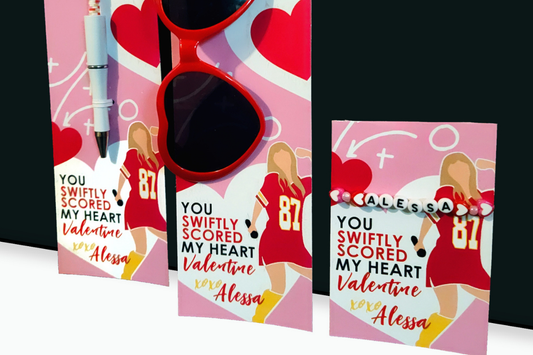 HOW TO: Taylor Swift Inspired Swiftly Scored My Heart Valentines