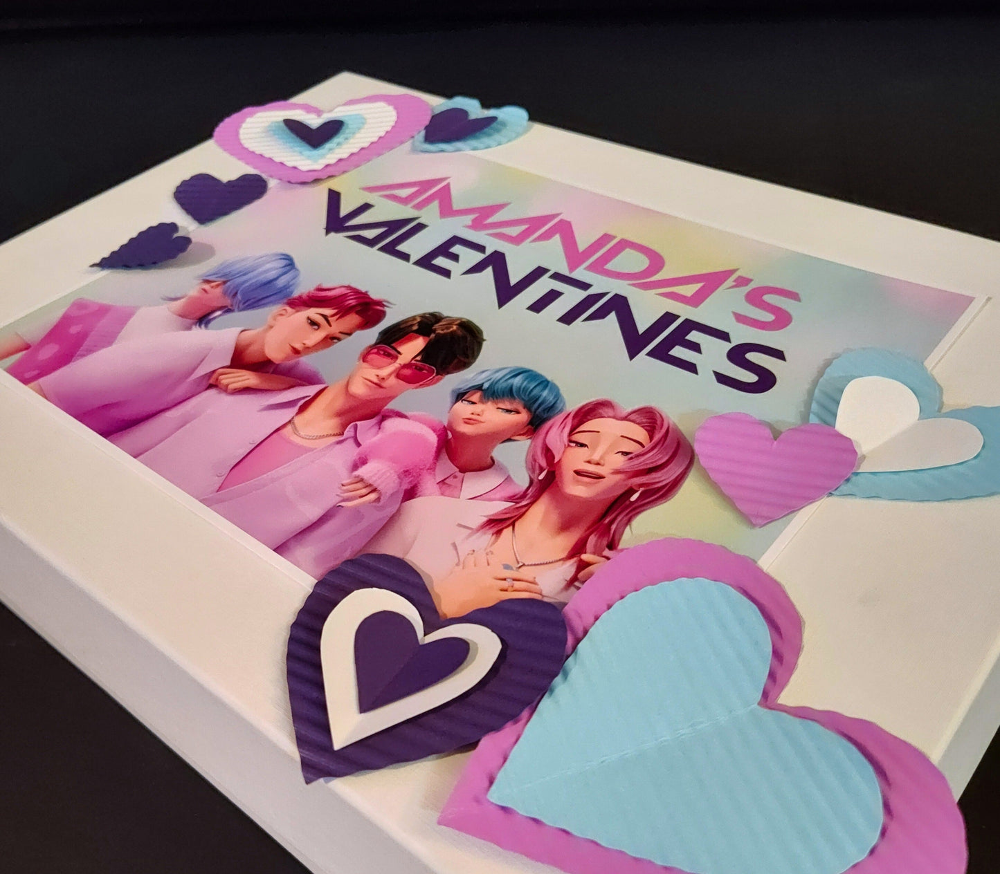 Saja Boys Printable For Valentines Box || EDITABLE DIGITAL DOWNLOAD