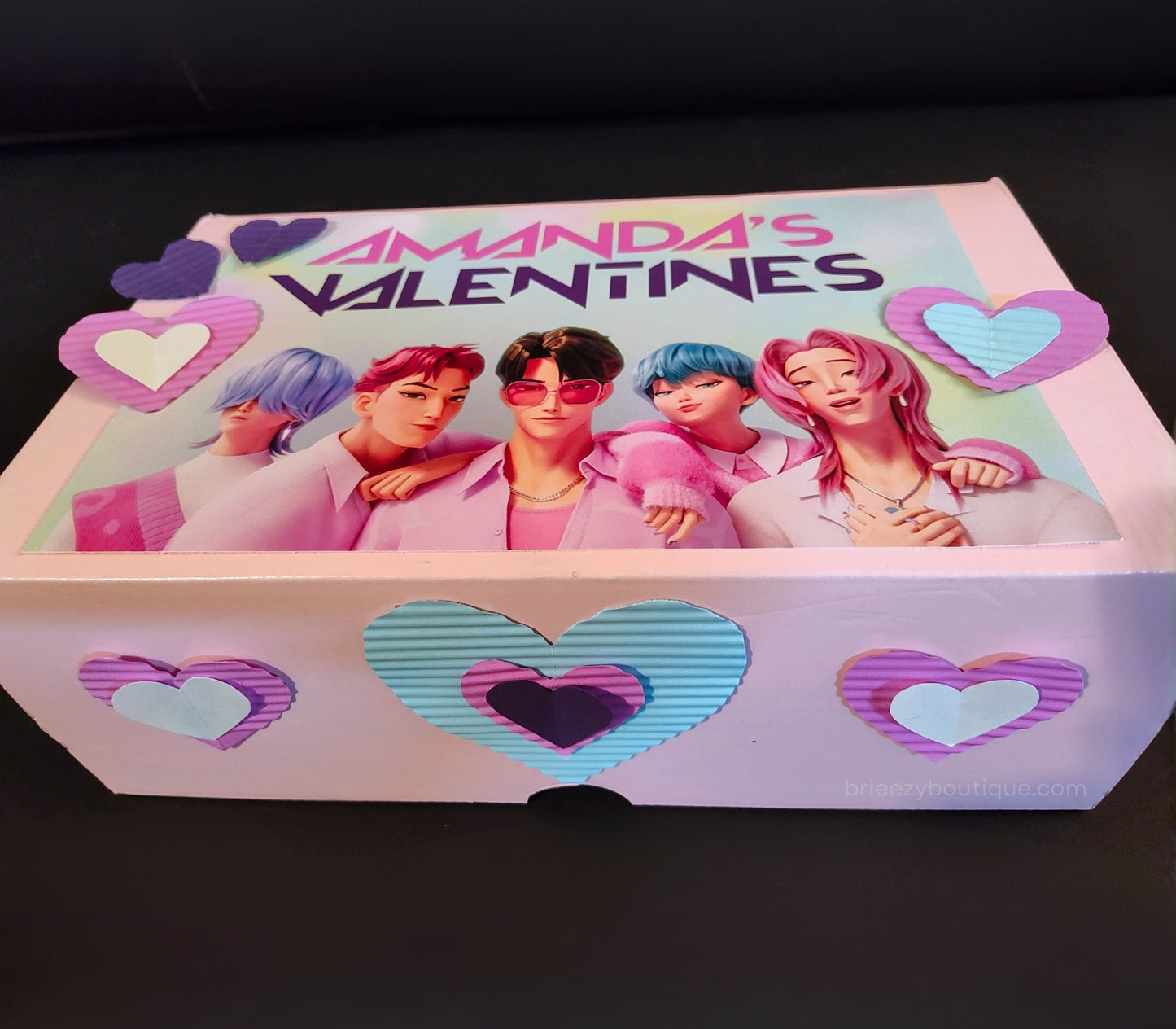 Saja Boys Printable For Valentines Box || EDITABLE DIGITAL DOWNLOAD
