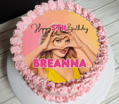 In My Birthday Era Edible Cake Topper Sugar Sheet | for a Swiftie Birthday Party