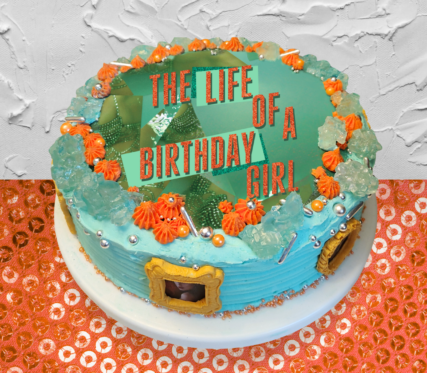Edible Life of a Cake Topper Sugar Sheet | for a Swiftie Birthday or Bridal