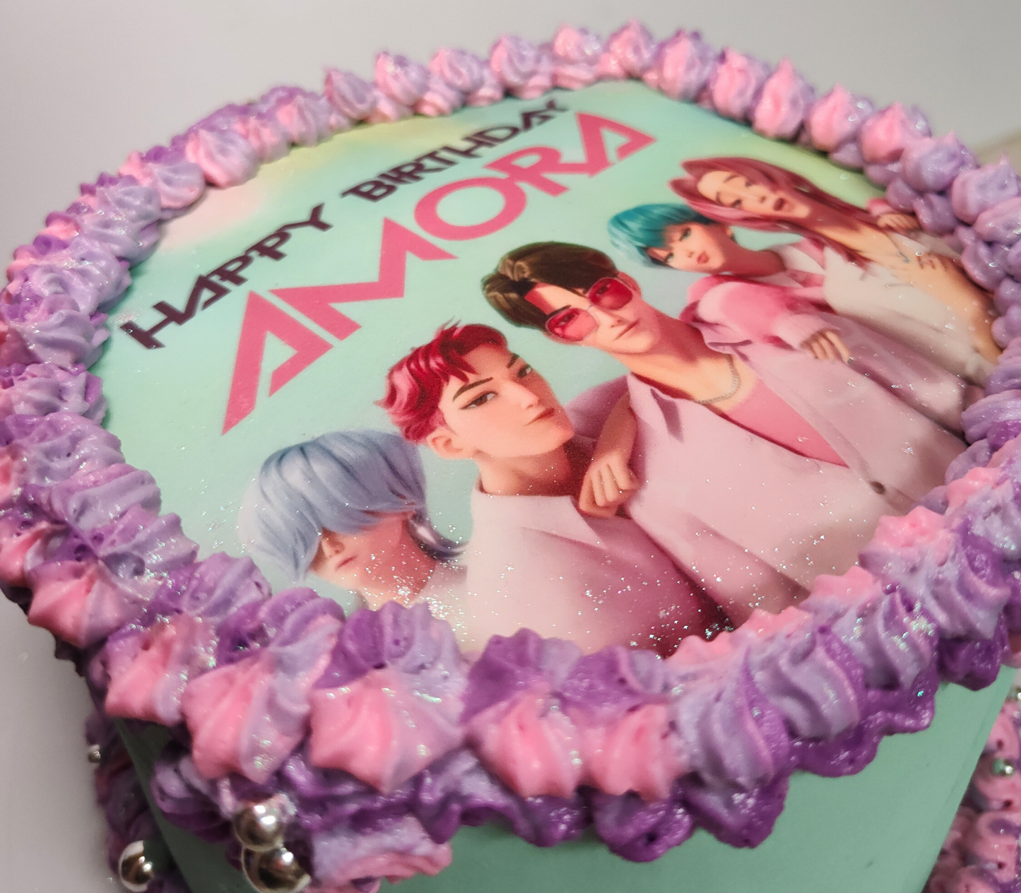 Demon Hunters Edible Cake Topper Sugar Sheet | for a K-Pop Birthday Party
