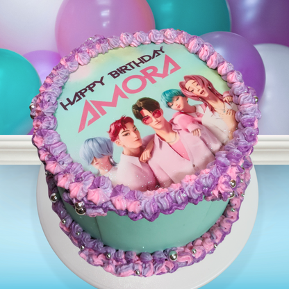 Demon Hunters Edible Cake Topper Sugar Sheet | for a K-Pop Birthday Party