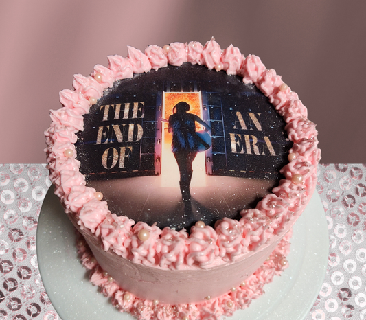 Edible End of an Era Topper Sugar Sheet | for a Swiftie Watch Party