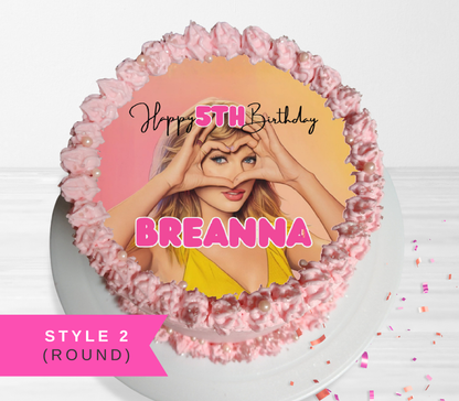 In My Birthday Era Edible Cake Topper Sugar Sheet | for a Swiftie Birthday Party