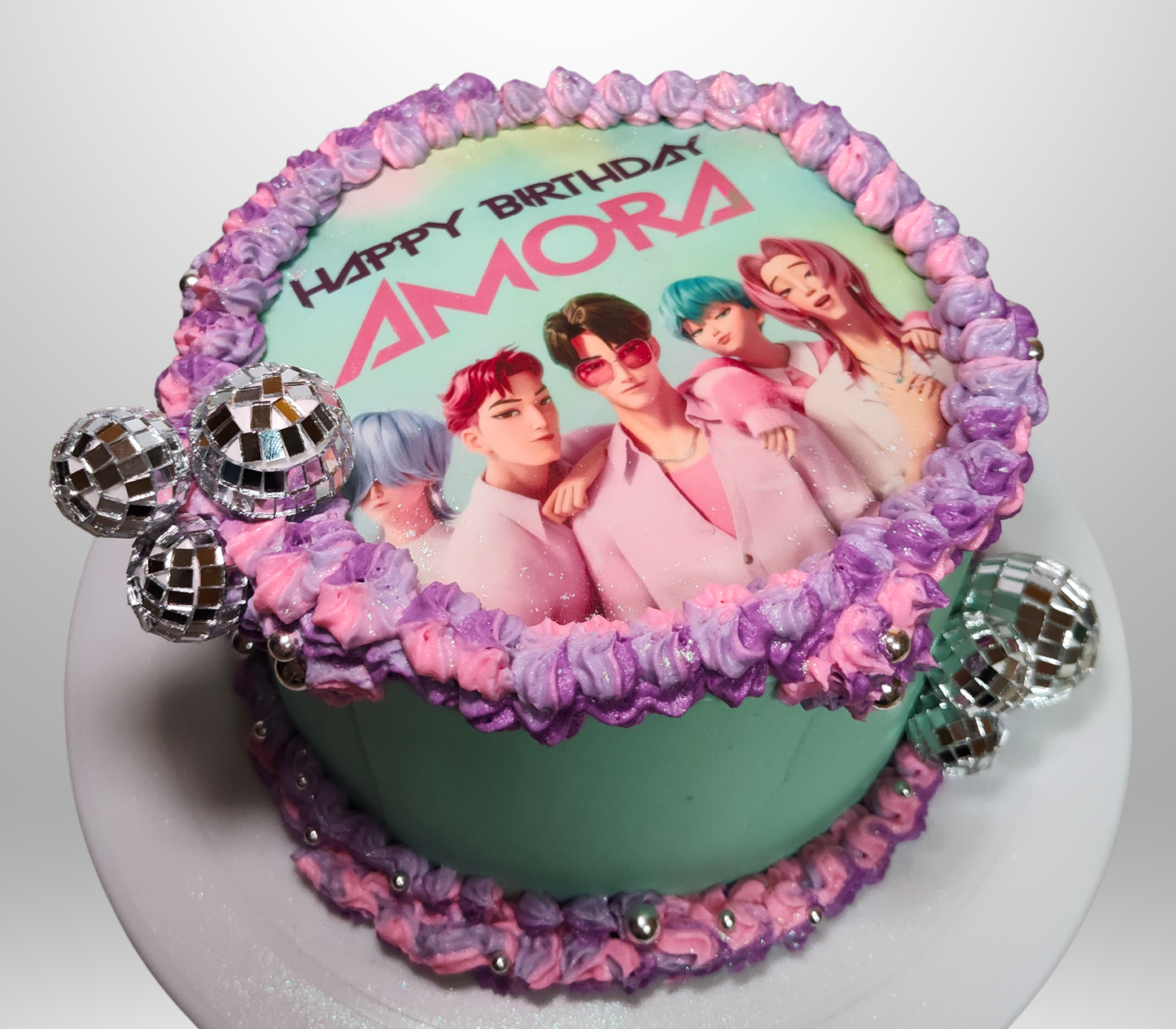 Demon Hunters Edible Cake Topper Sugar Sheet | for a K-Pop Birthday Party