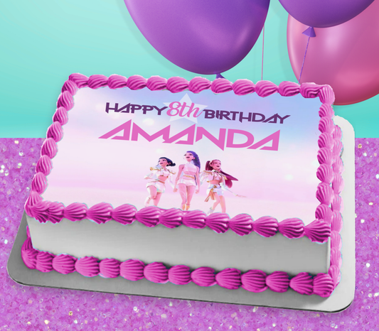 Demon Hunters Edible Cake Topper Frosting Sheet | for a K-Pop Birthday Party