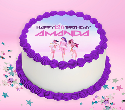 Demon Hunters Edible Cake Topper Frosting Sheet | for a K-Pop Birthday Party