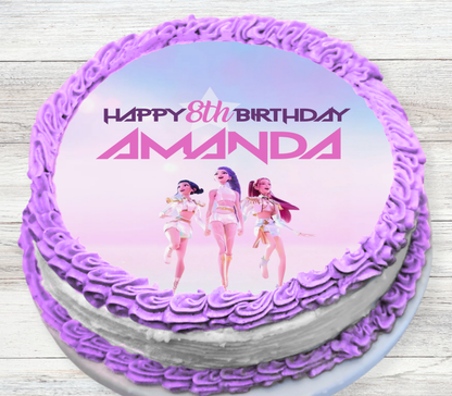Demon Hunters Edible Cake Topper Frosting Sheet | for a K-Pop Birthday Party