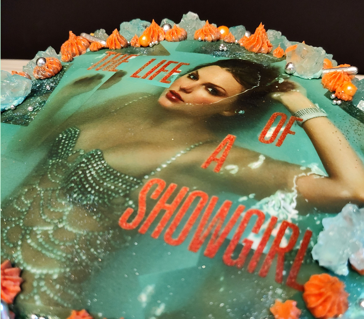 Life of a Showgirl Edible Cake Topper Sugar Sheet | for a Swiftie Birthday or Bridal
