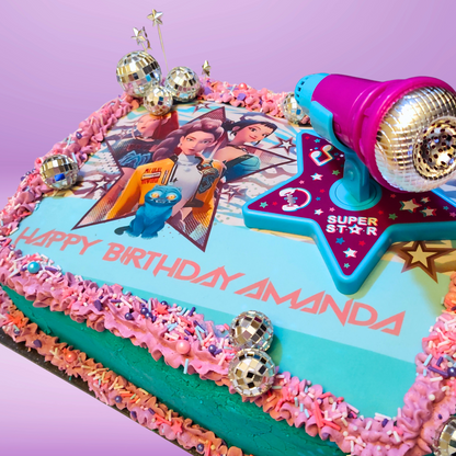 Demon Hunter Edible Cake Topper Sugar Sheet | for a K-Pop Birthday Party