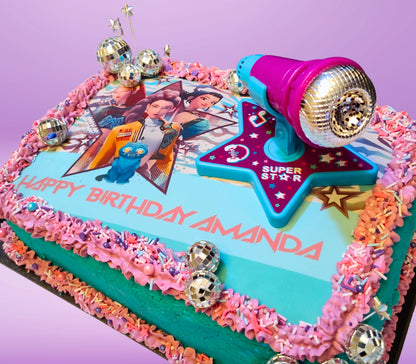 Demon Hunter Edible Cake Topper Sugar Sheet | for a K-Pop Birthday Party