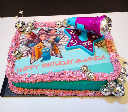 Demon Hunter Edible Cake Topper Sugar Sheet | for a K-Pop Birthday Party