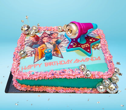 Demon Hunter Edible Cake Topper Sugar Sheet | for a K-Pop Birthday Party