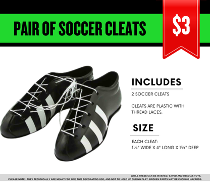 Edible Soccer Field Cake Topper Personalized Sugar Sheet | for a Soccer Birthday or Team Party